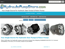 Tablet Screenshot of hydraulicpumpstore.com